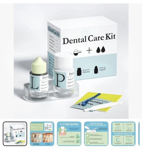 Temporary tooth filling - tooth,