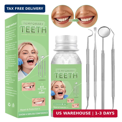 Tooth repair kit moldable - repair, kit,