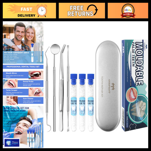 Moldable tooth repair kit - moldable,