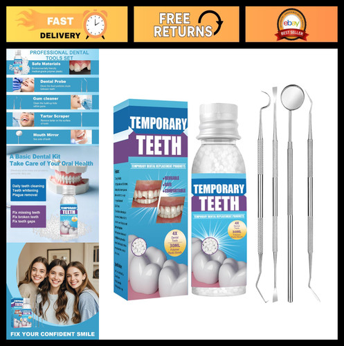 Tooth repair kit - tooth, dental