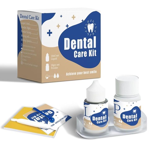 Tooth repair kit dental crown - tooth,