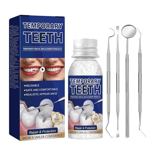 Moldable tooth filling repair - tooth,