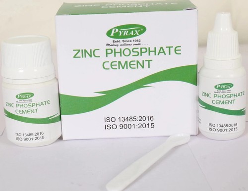 Dental zinc phosphate cement - zinc,