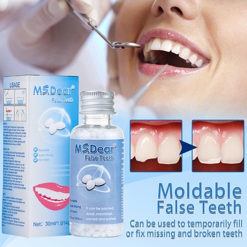 Tooth repair granules - tooth,