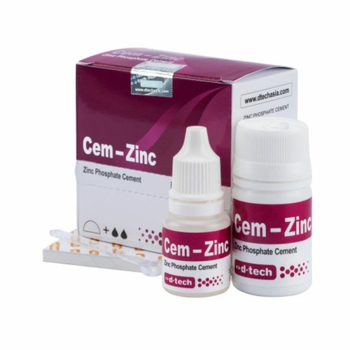 Dental zinc phosphate cement - zinc,
