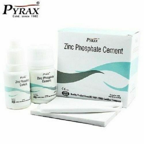 Pyrax zinc phosphate cement - phosphate,